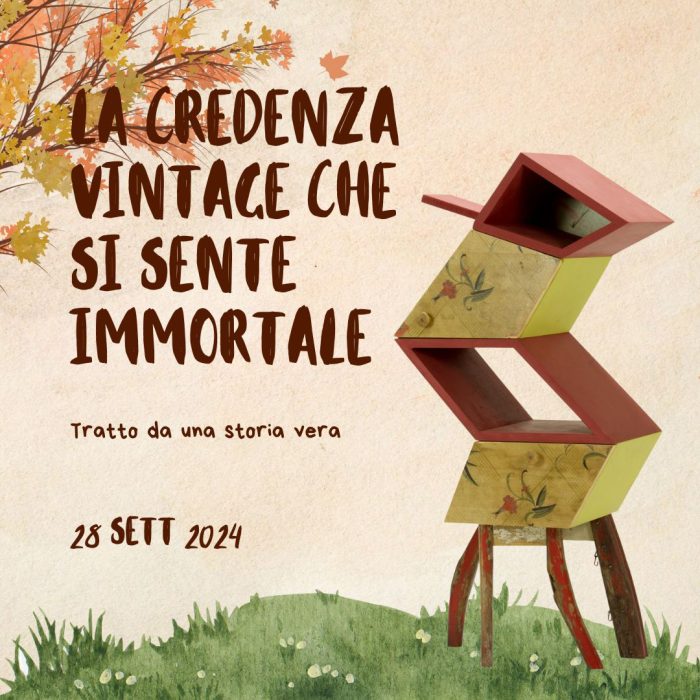 La credenza vintage che si crede immortale - 1